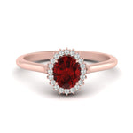 Load image into Gallery viewer, oval-ruby-halo-cathedral-ring-in-rose-gold-FD10561OVGRUDR-NL-RG-GS.jpg
