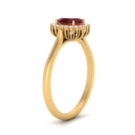 Load image into Gallery viewer, oval-ruby-halo-cathedral-ring-in-yellow-gold-FD10561OVGRUDR-NL-YG-GS.jpg

