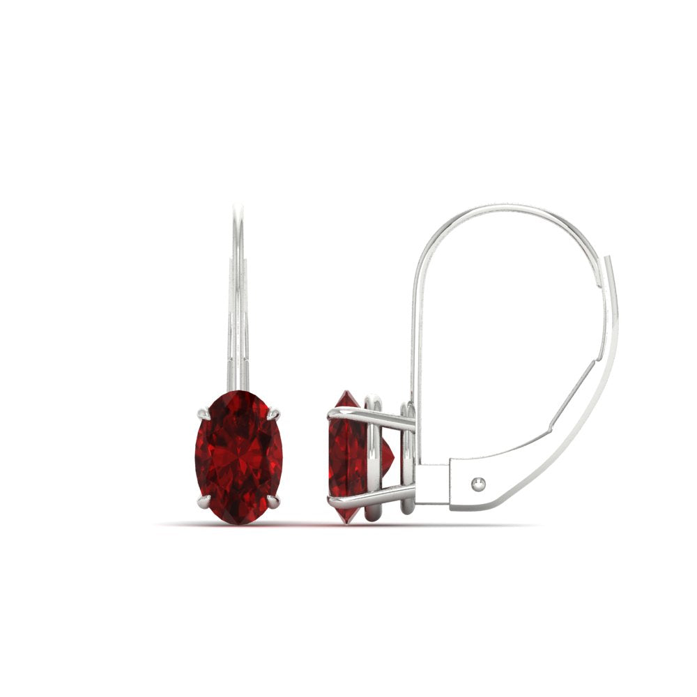 oval-ruby-lever-back-2-ctw.-solitaire-earrings-in-white-gold-FDEAR9225OVGRUDR-2.00CT-NL-WG