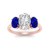 Load image into Gallery viewer, oval-sapphire-3-stone-basket-engagement-ring-in-rose-gold-FD10416OVRGSABLANGLE5-NL-RG