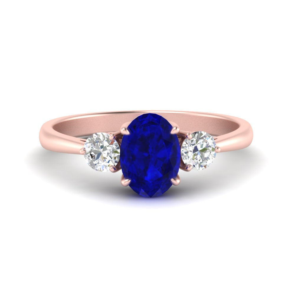 Gemstone Classic 3 Stone Ring