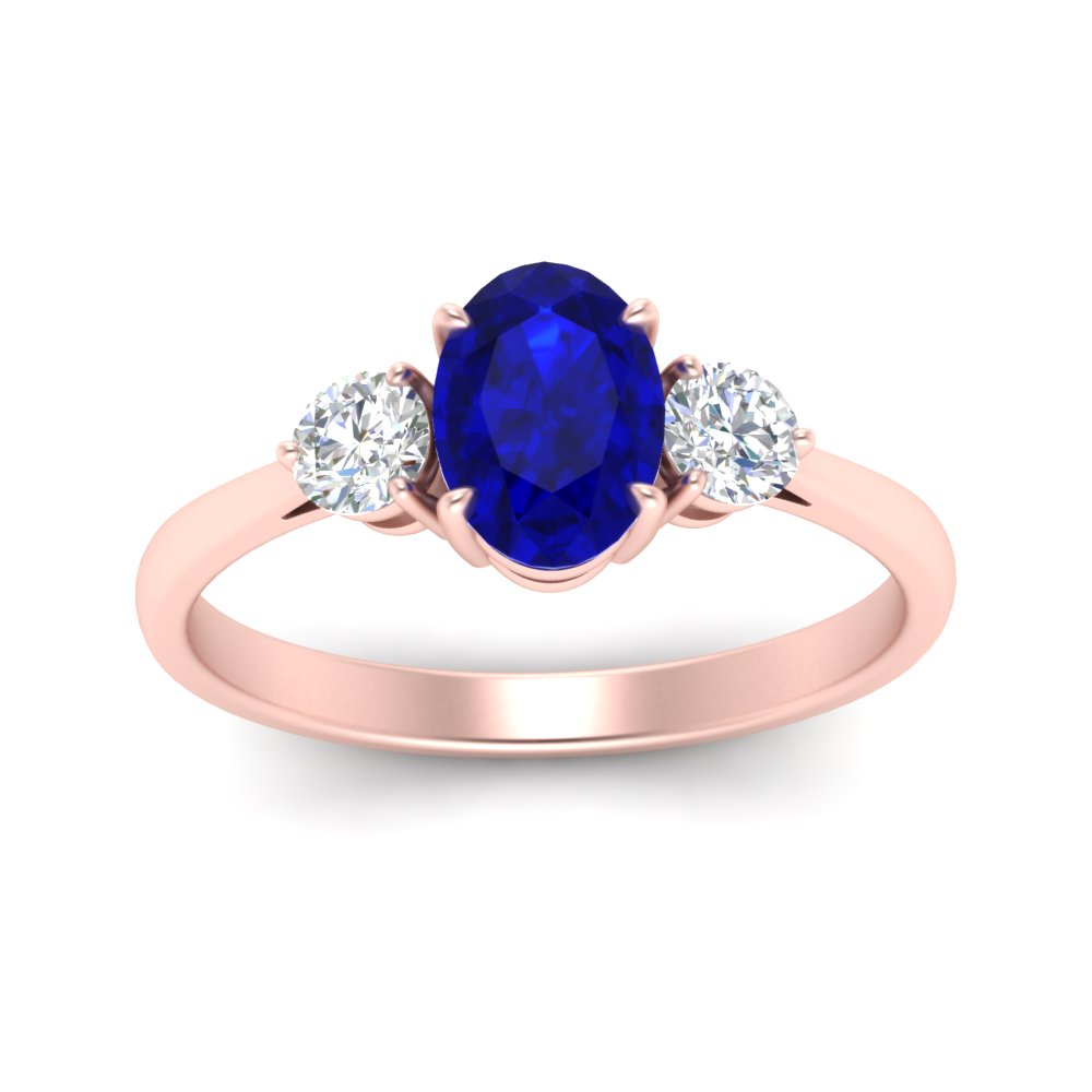Gemstone Classic 3 Stone Ring