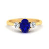 Load image into Gallery viewer, Gemstone Classic 3 Stone Ring