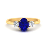 Load image into Gallery viewer, Gemstone Classic 3 Stone Ring
