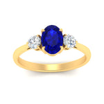Load image into Gallery viewer, Gemstone Classic 3 Stone Ring
