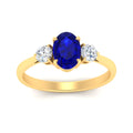 Thumbnail 52 - Gemstone Classic 3 Stone Ring