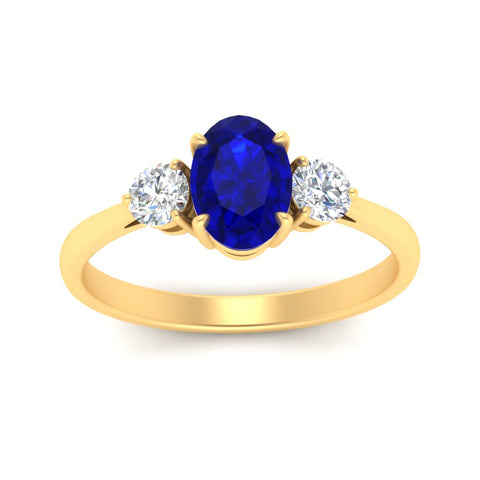 Gemstone Classic 3 Stone Ring