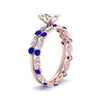 Load image into Gallery viewer, oval-sapphire-floating-marquise-accent-ring-with-eternity-wedding-band-in-rose-gold-FDEWB9398OVGSABLANGEL2-NL-RG.jpg?v=1758802083