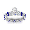 Load image into Gallery viewer, oval-sapphire-floating-marquise-accent-ring-with-eternity-wedding-band-in-white-gold-FDEWB9398OVGSABLANGLE5-NL-WG.jpg?v=1758802081