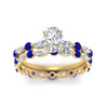 Load image into Gallery viewer, oval-sapphire-floating-marquise-accent-ring-with-eternity-wedding-band-in-yellow-gold-FDEWB9398OVGSABLANGLE5-NL-YG.jpg?v=1758802186