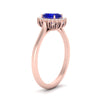 Load image into Gallery viewer, oval-sapphire-halo-cathedral-ring-in-rose-gold-FD10561OVGSABL-NL-RG-GS.jpg
