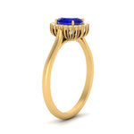 Load image into Gallery viewer, oval-sapphire-halo-cathedral-ring-in-yellow-gold-FD10561OVGSABL-NL-YG-GS.jpg
