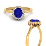 Load image into Gallery viewer, oval-sapphire-halo-cathedral-ring-in-yellow-gold-FD10561OVGSABL-NL-YG-GS.jpg
