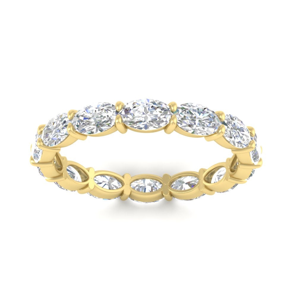 oval-shape-5-carat-sideways-diamond-wedding-band-in-yellow-gold-FDEWB8425OVANGLE5-5.00CT-NL-YG