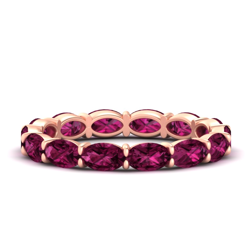 oval-shape-5-carat-sideways-pink-sapphire-wedding-band-in-rose-gold-FDEWB8425OVGSADRPI-5.00CT-NL-RG