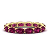 Load image into Gallery viewer, oval-shape-5-carat-sideways-pink-sapphire-wedding-band-in-yellow-gold-FDEWB8425OVGSADRPI-5.00CT-NL-YG