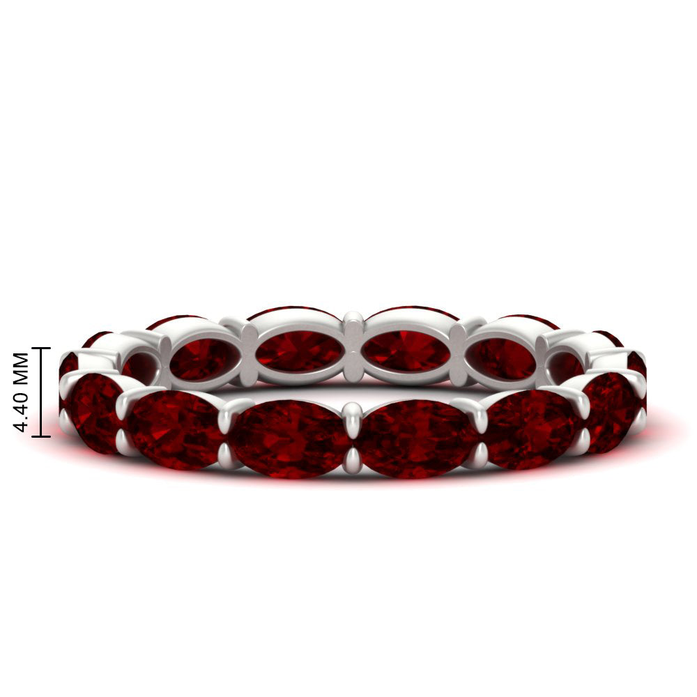 oval-shape-5-carat-sideways-ruby-wedding-band-in-white-gold-FDEWB8425OVGRUDR-5.00CT-NL-WG-HW