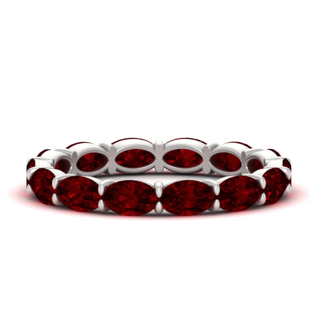 oval-shape-5-carat-sideways-ruby-wedding-band-in-white-gold-FDEWB8425OVGRUDR-5.00CT-NL-WG