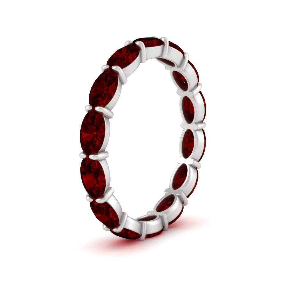 oval-shape-5-carat-sideways-ruby-wedding-band-in-white-gold-FDEWB8425OVGRUDRANGLE2-5.00CT-NL-WG