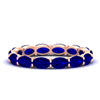 Load image into Gallery viewer, oval-shape-5-carat-sideways-sapphire-wedding-band-in-rose-gold-FDEWB8425OVGSABL-5.00CT-NL-RG
