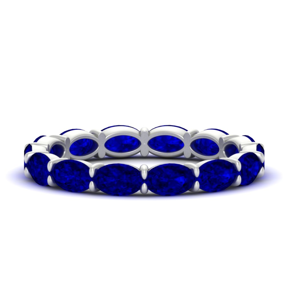oval-shape-5-carat-sideways-sapphire-wedding-band-in-white-gold-FDEWB8425OVGSABL-5.00CT-NL-WG