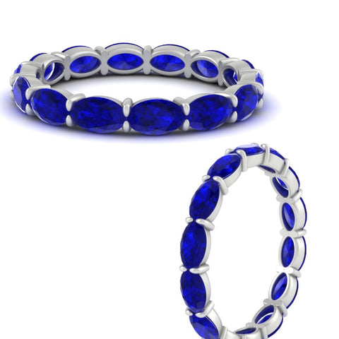 oval-shape-5-carat-sideways-sapphire-wedding-band-in-white-gold-FDEWB8425OVGSABLANGLE3-5.00CT-NL-WG