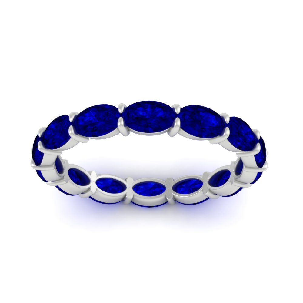 oval-shape-5-carat-sideways-sapphire-wedding-band-in-white-gold-FDEWB8425OVGSABLANGLE5-5.00CT-NL-WG