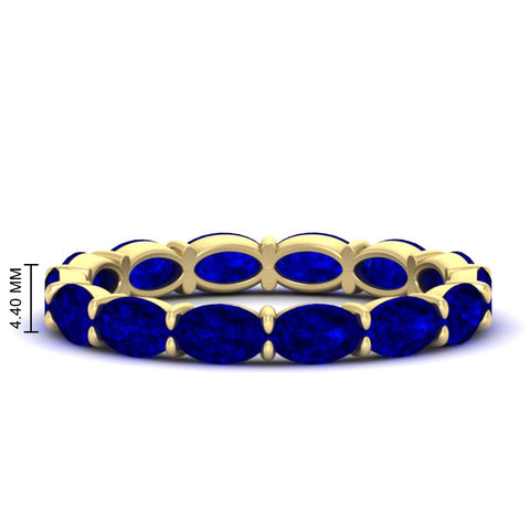 oval-shape-5-carat-sideways-sapphire-wedding-band-in-yellow-gold-FDEWB8425OVGSABL-5.00CT-NL-YG-HW