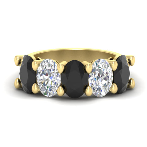 oval-shaped-5-stone-black-diamond-wedding-band-5-carat-in-yellow-gold-fdwb8008ovblacksleep-5.00ct-nl-yg.jpg