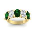 Thumbnail 78 - oval-shaped-5-stone-emerald-wedding-band-5-carat-in-yellow-gold-fdwb8008ovgemgrangle5-5.00ct-nl-yg.jpg