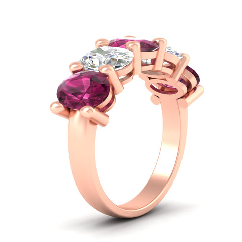 oval-shaped-5-stone-pink-sapphire-wedding-band-5-carat-in-rose-gold-fdwb8008ovgsadrpiangle2-4.00ct-nl-rg.jpg