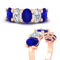 Thumbnail 7 - oval-shaped-5-stone-sapphire-wedding-band-5-carat-in-rose-gold-fdwb8008ovgsablangle3-4.00ct-nl-rg.jpg