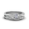 Load image into Gallery viewer, oval-shaped-Infinity-twist-diamond-matching-bridal-set-in-14K-white-gold-FD8253OV-NL-WG