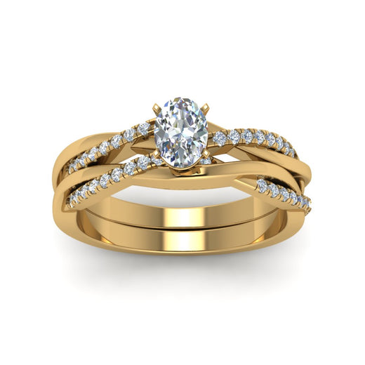 oval-shaped-Infinity-twist-diamond-matching-bridal-set-in-14K-yellow-gold-FD8253OV-NL-YG