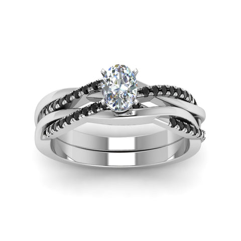 oval-shaped-Infinity-twist-matching-bridal-set-with-black-diamond-in-950-Platinum-FD8253OVGBLACK-NL-WG