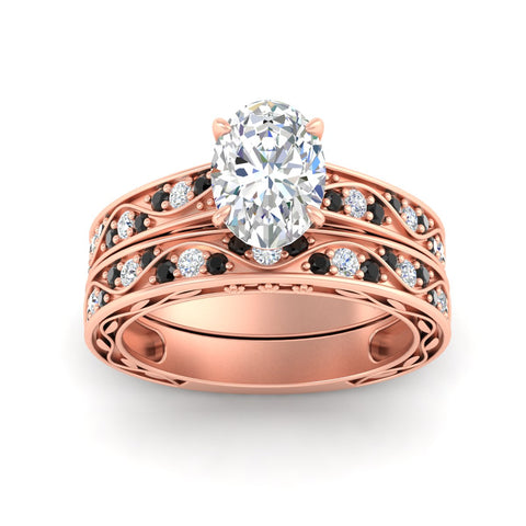 oval-shaped-antique-filigree-black-diamond-bridal-ring-set-in-rose-gold-fdens3543ovgblackangle5-nl-rg.jpg