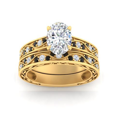 oval-shaped-antique-filigree-black-diamond-bridal-ring-set-in-yellow-gold-fdens3543ovgblackangle5-nl-yg.jpg