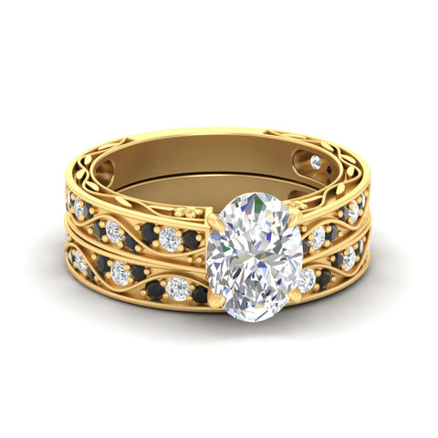 oval-shaped-antique-filigree-black-diamond-bridal-ring-set-in-yellow-gold-fdens3543ovgblacksleep-nl-yg.jpg