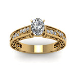 Load image into Gallery viewer, oval-shaped-antique-filigree-diamond-ring-in-14K-yellow-gold-FDENS3543OVRANGLE5-NL-YG
