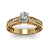Load image into Gallery viewer, oval-shaped-antique-filigree-diamond-ring-in-14K-yellow-gold-FDENS3543OVRANGLE5-NL-YG_acc24d60-8193-4bbd-9bc7-c22dcaacf5f5