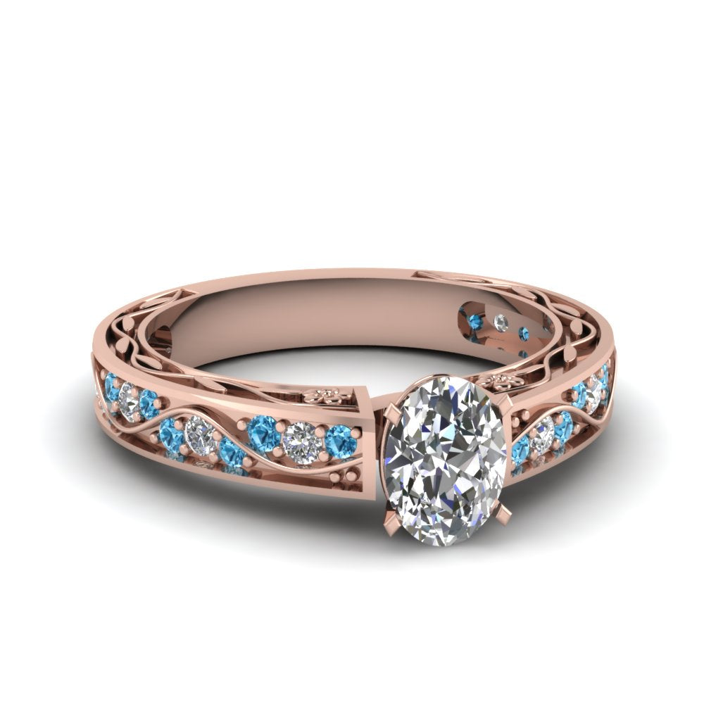 oval-shaped-antique-filigree-diamond-ring-with-ice-blue-topaz-in-14K-rose-gold-FDENS3543OVRGICBLTO-NL-RG