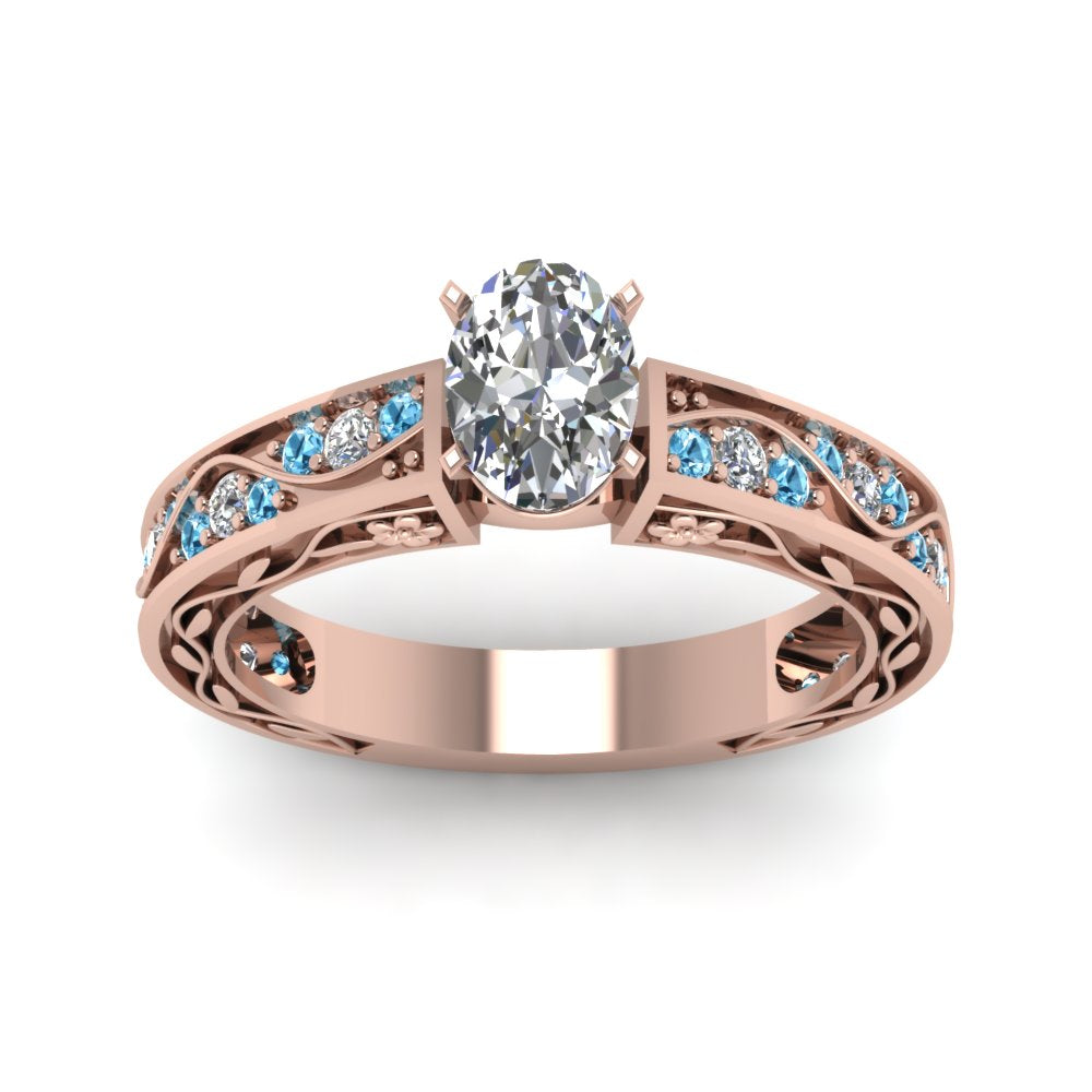 oval-shaped-antique-filigree-diamond-ring-with-ice-blue-topaz-in-14K-rose-gold-FDENS3543OVRGICBLTOANGLE5-NL-RG