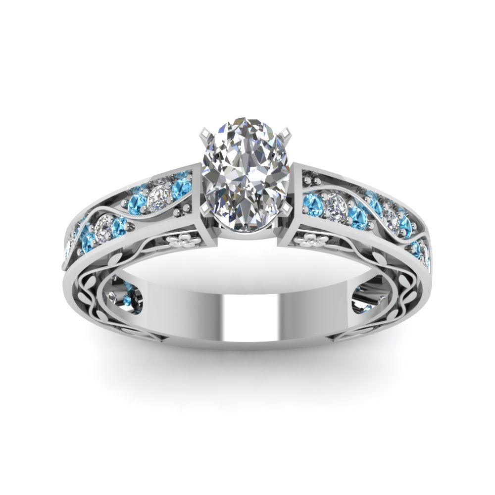 oval-shaped-antique-filigree-diamond-ring-with-ice-blue-topaz-in-14K-white-gold-FDENS3543OVRGICBLTOANGLE5-NL-WG