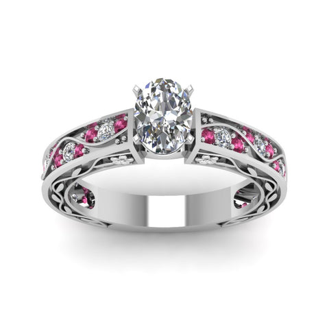 oval-shaped-antique-filigree-diamond-ring-with-pink-sapphire-in-14K-white-gold-FDENS3543OVRGSADRPIANGLE5-NL-WG
