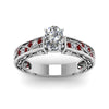 Load image into Gallery viewer, oval-shaped-antique-filigree-diamond-ring-with-ruby-in-950-platinum-FDENS3543OVRGRUDRANGLE5-NL-WG_374f4bd5-6eb0-491f-8437-5db3747d7be1