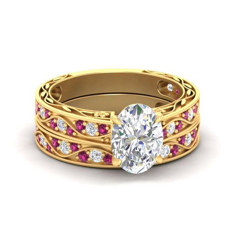 oval-shaped-antique-filigree-pink-sapphire-bridal-ring-set-in-yellow-gold-fdens3543ovgsadrpisleep-nl-yg.jpg