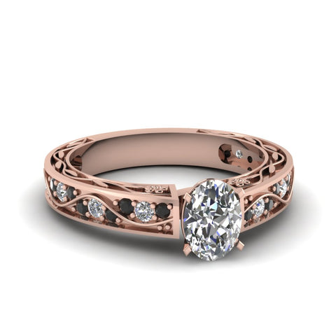 oval-shaped-antique-filigree-ring-with-black-diamond-in-14K-rose-gold-FDENS3543OVRGBLACK-NL-RG