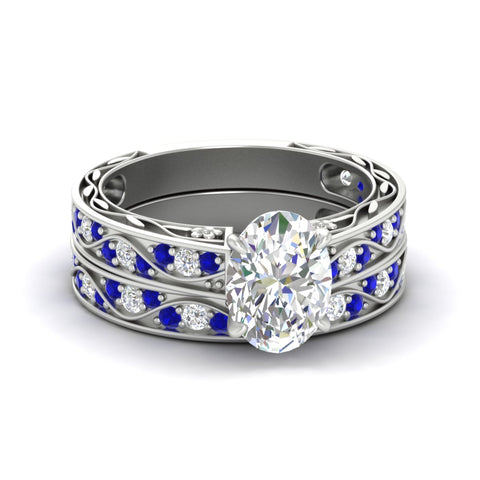 oval-shaped-antique-filigree-sapphire-bridal-ring-set-in-white-gold-fdens3543ovgsablsleep-nl-wg.jpg