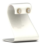Load image into Gallery viewer, oval-shaped-baguette-diamond-stud-earrings-in-FDEAR10837ANGLE1-NL-YG

