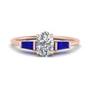 Load image into Gallery viewer, oval-shaped-bar-baguette-3-stone-sapphire-engagement-ring-in-rose-gold-FDENS100OVRGSABL-NL-RG